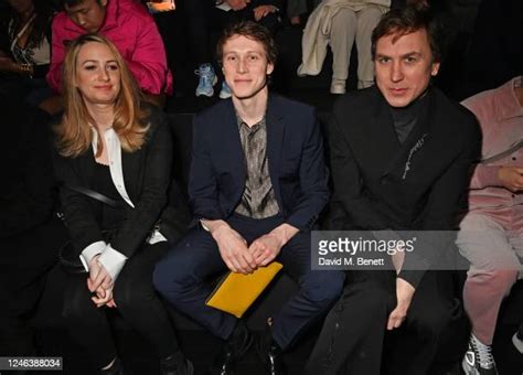 Guest, George MacKay and Lars Eidinger attend the Dior 